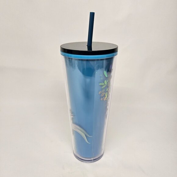Starbucks Siren 2021 Mermaid Color Changing Tumbler with Straw 24oz Holiday LE - Picture 4 of 7